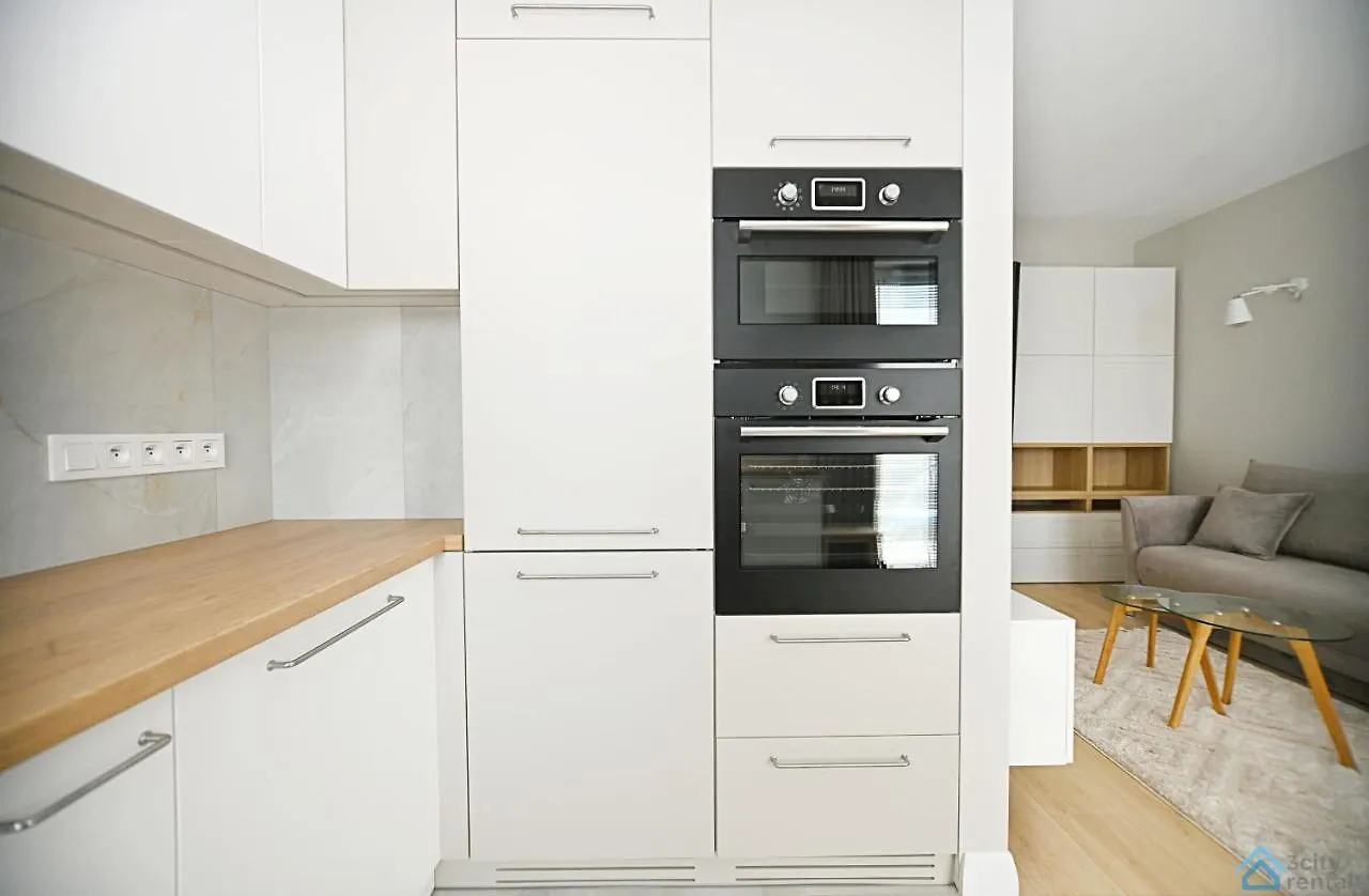 Beige 3City Apartment With Parking In Gdansk By Noclegi Renters Poland