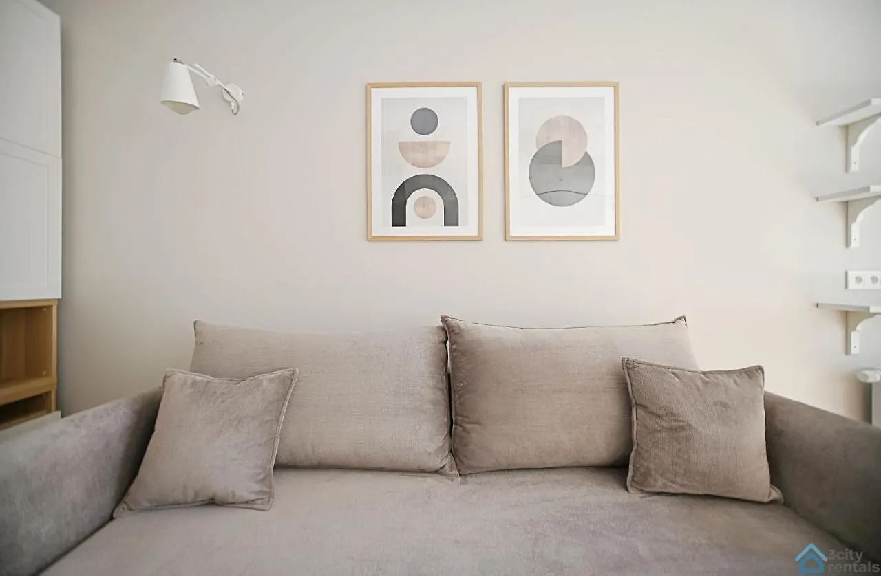 Beige 3City Apartment With Parking In Gdansk By Noclegi Renters 0*,